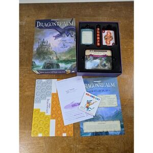 DRAGONREALM Board Game Strategy Family Dragon Gamewright  2019 100% Complete